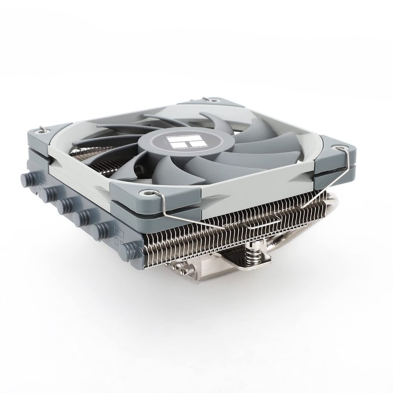 Thermalright مبرد هواء منخفض الارتفاع AXP120-X67 لوحدة المعالجة المركزية مع مروحة TL-12015 PWM هادئة بحجم 120 مم، 6 أنابيب حرارية، ارتفاع 67 مم، متوافق مع AMD AM4/AM5 وIntel LGA 1700/1150/1151/1155/1156/1200 - Image 1
